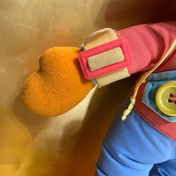 SESAME STREET VTG 1990 ERNIE DRESS ME UP PLAYSKOOL LEARNING COLlECTIBLE PLUSH - Picture 13 of 16